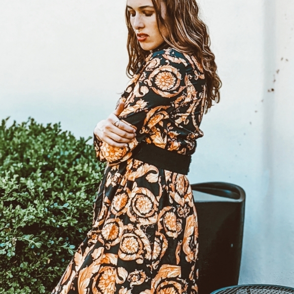 NWT Sexy Bohemian Maxi Split Summer Dress S:Sm-Med - Picture 4 of 16